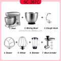 2021 New Heavy Duty Stand Food Cake Mixer Home Used Dough Mixer Machine With 6.5l Rotating Bowl